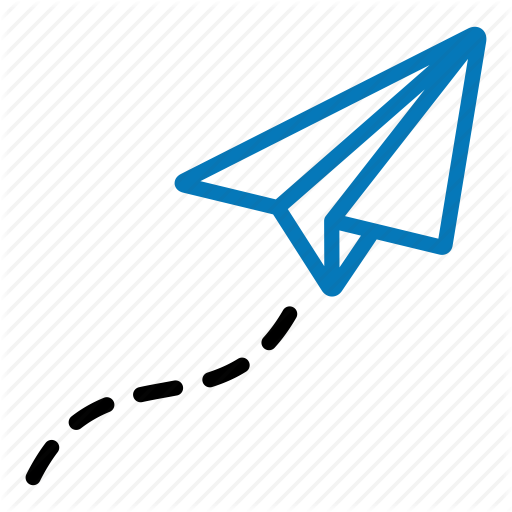 Creative, Flight, Launch, Paper Plane, Project Icon