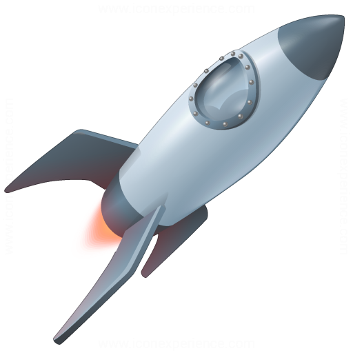 Iconexperience V Collection Rocket Icon