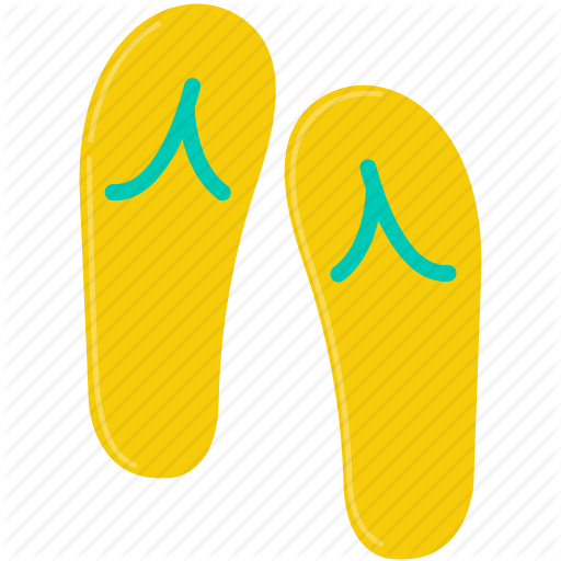 Flip Flop, Shoes, Summer Icon