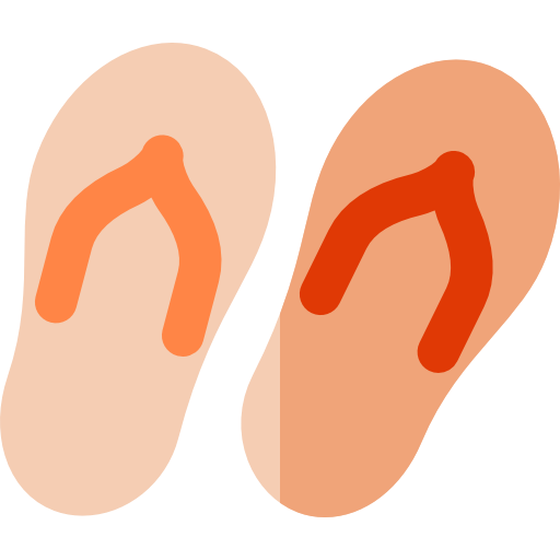 Summertime, Fashion, Sandals, Footwear, Flip Flops Icon