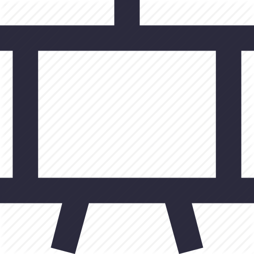 Art, Artboard, Canvas, Easel Board, Flipchart Icon