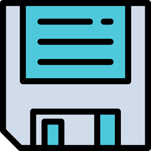 Floppy Disk, Save File, Multimedia Icon