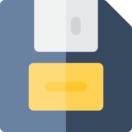 Multimedia, Save, Floppy Disk Icon