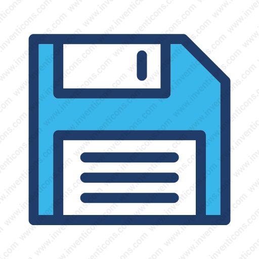 Download Save,floppy,deskette Icon Inventicons