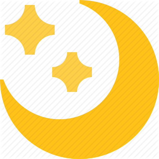 Light, Moon, Night, Star Icon
