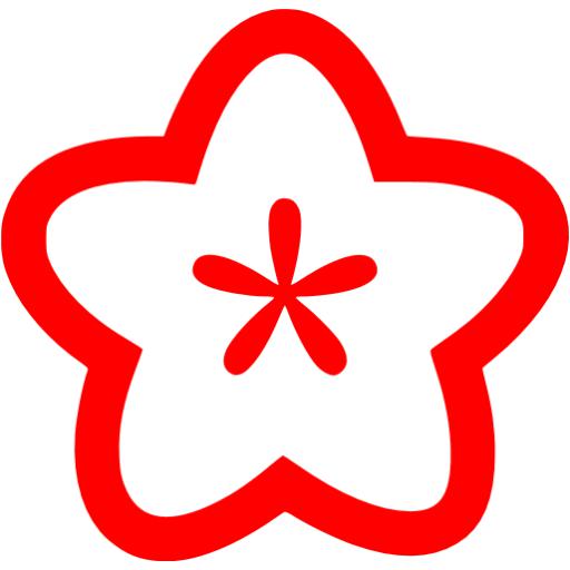 Red Flower Icon