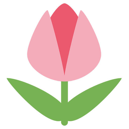 Tulip Emoji For Facebook, Email Sms Id