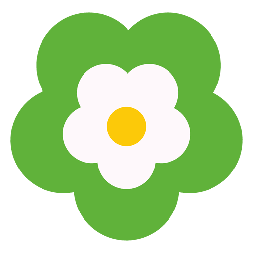 Green Flower Icon