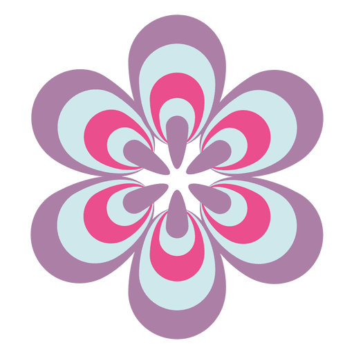 Colorful Flower Icon