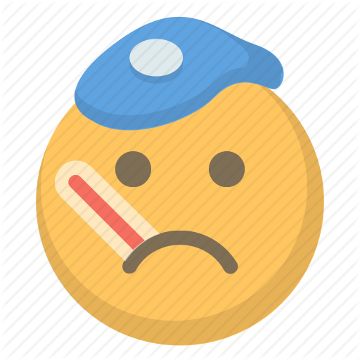 Cold, Emoji, Face, Flu, Ill, Sad, Sick Icon