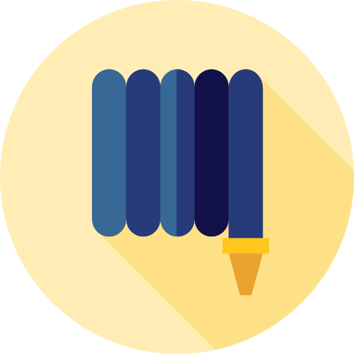 Security, Hose, Gardening, Watering, Tools And Utensils, Hosepipe Icon