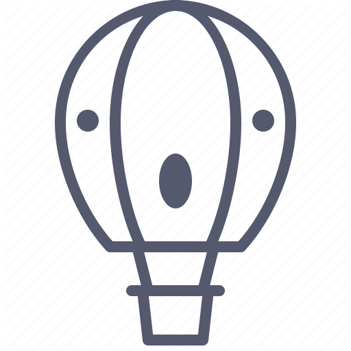 Airbaloon, Airplane, Flight, Fly Icon