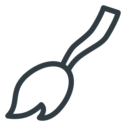 Holyday, Halloween, Witch, Broom, Stick, Fly Icon Free