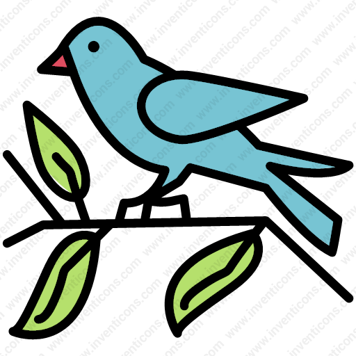 Download Flying,bird,canary,finch,sparrow Icon Inventicons