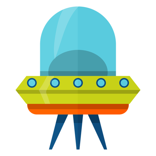 Flying Saucer Illustration