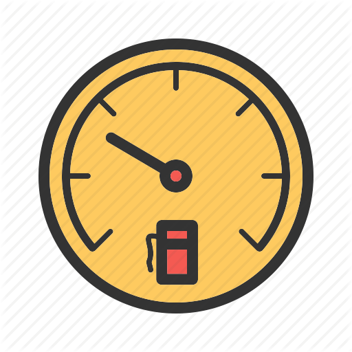 Consumption, Fuel, Gas, Gasoline, Gauge, Petrol Icon