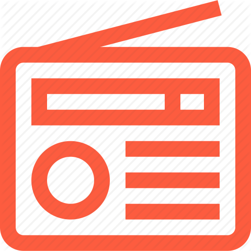 Fm, Radio, Receiver, Retro, Signal Icon