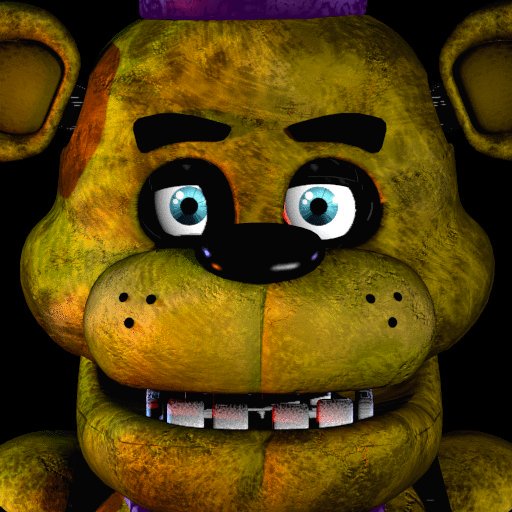 On Twitter It's The Fnaf Icon With Fredbear