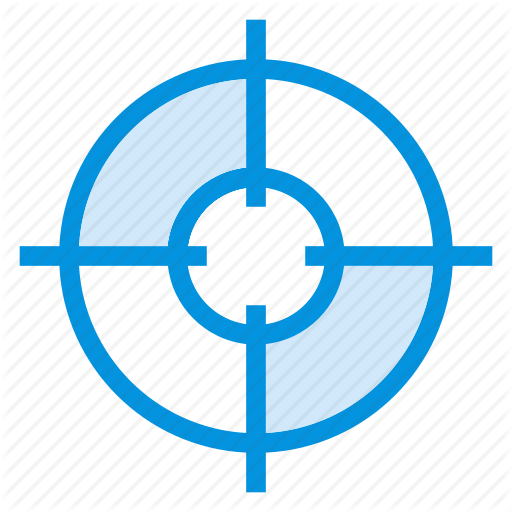 Circle, Focus, Goal, Map, Navigation, Position, Target Icon