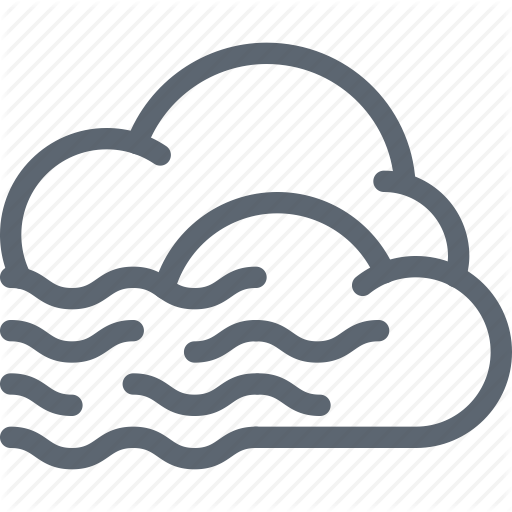 Cloud, Clouds, Fog, Foggy, Forecast, Weather Icon