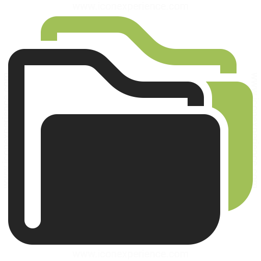 Folders Icon Iconexperience
