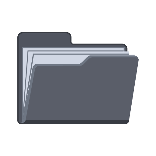 Opened Folder Icon Flat Folder Iconset Pelfusion