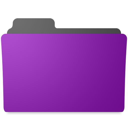 Folder Icons Purple