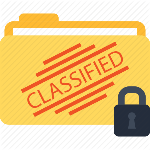 Classified, Folder, Lock, Locked Icon