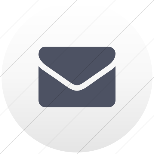 Flat Circle Blue Gray On White Gradient Bootstrap Font