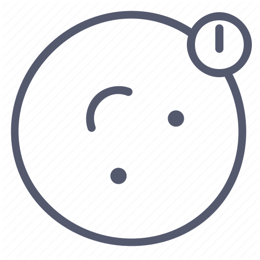 Emoji, Emotion, Face, Inverted, Smile Icon