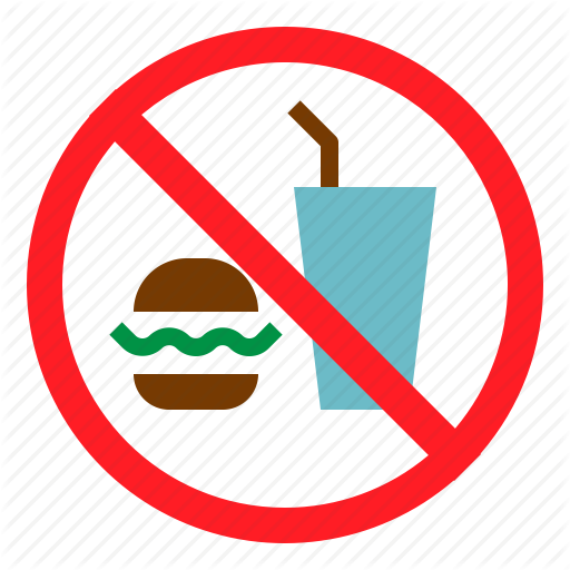 Drink, Food, No, Transportation Icon