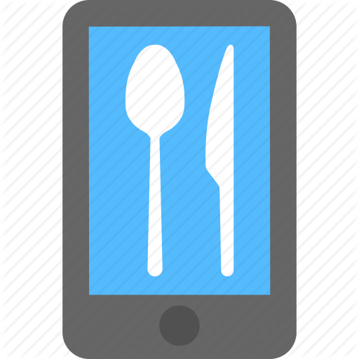 Food Ordering, Food Service, Internet Recipe, Mobile App Interface