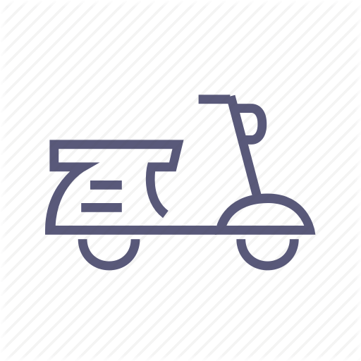 Courier, Food Delivery, Moped, Motorbike, Scooter, Shipping