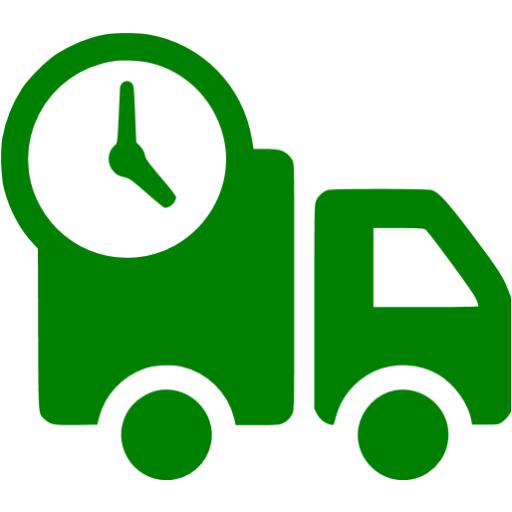 Green Delivery Food Icon