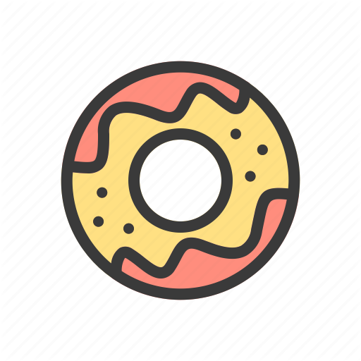 Beverage, Cake, Cookies, Donuts, Drink, Food Icon