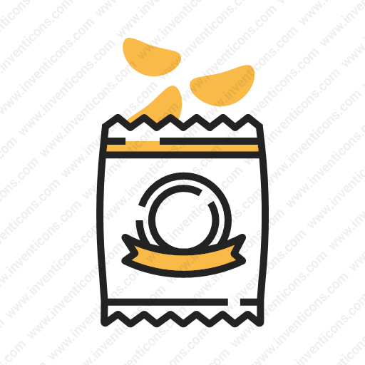 Download Potato Chip,chips,food Icon Inventicons