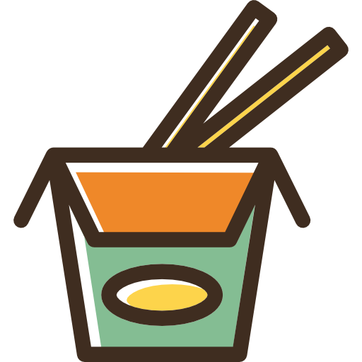 Chinese Food Icon Linear Color Food Set Freepik