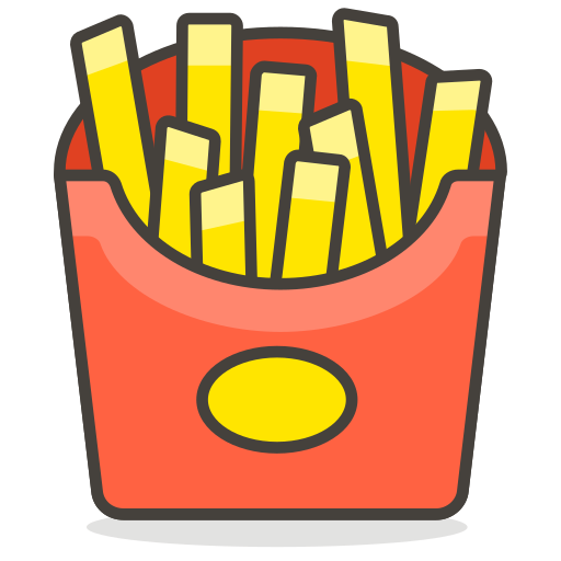 Fries, Potatoes, Chips, Food Icon Free Of Another Emoji Icon Set