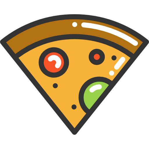 Pizza Flat Icon Huge Freebie! Download For Powerpoint