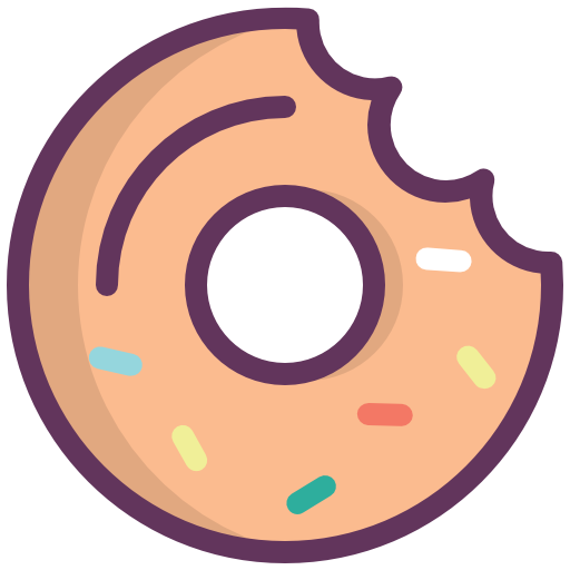 Donut, Dessert, Sweets, Sweet, Food Icon Free Of Kitchen Bold Line