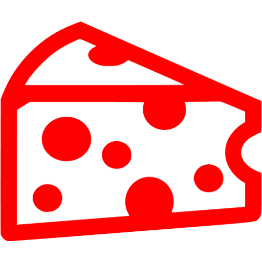 Red Cheese Icon