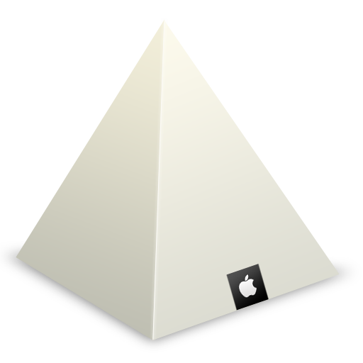 Apple Store Louvre Pyramid Icon Apple Store Louvre Iconset