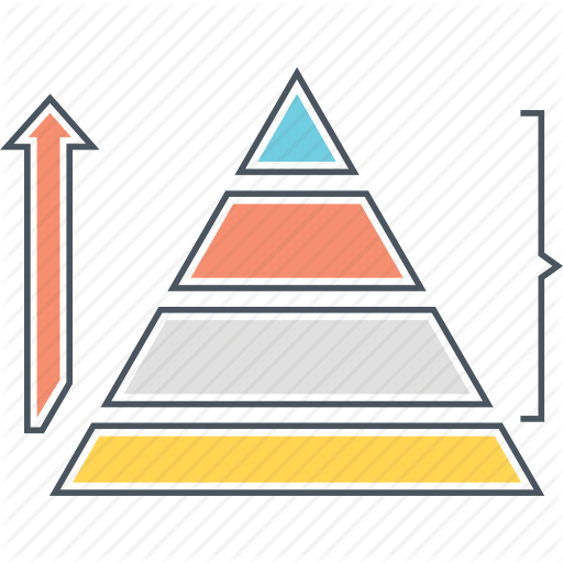 Chart, Data, Food Chain, Growth, Pyramid, Triangle Icon