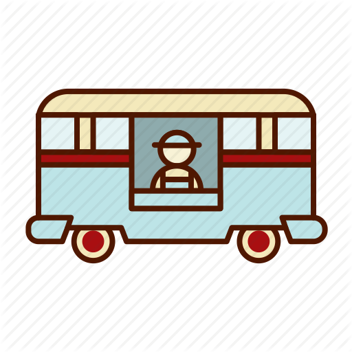 Combi, Food, Truck Icon