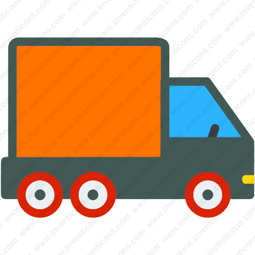 Download Shipping,truck,delivery,delivery,vehicle Icon Inventicons