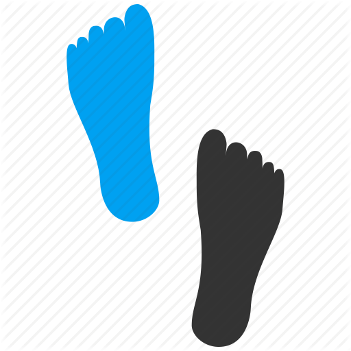 Audit, Feet, Foot, Footprint, St Track, Tracking Icon