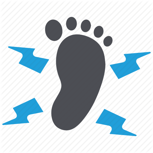 Feet, Foot, Numbness, Pain, Tingling Icon