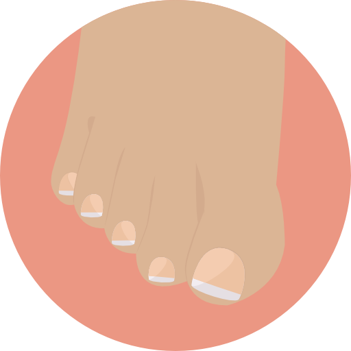 Foot, Beauty, Treatment, Pedicure Icon