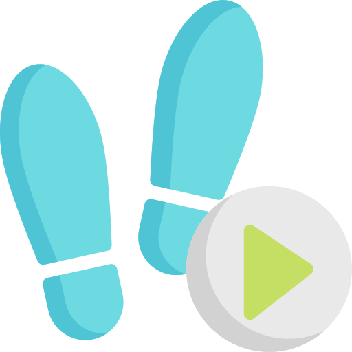 Footprints Feet Png Icon