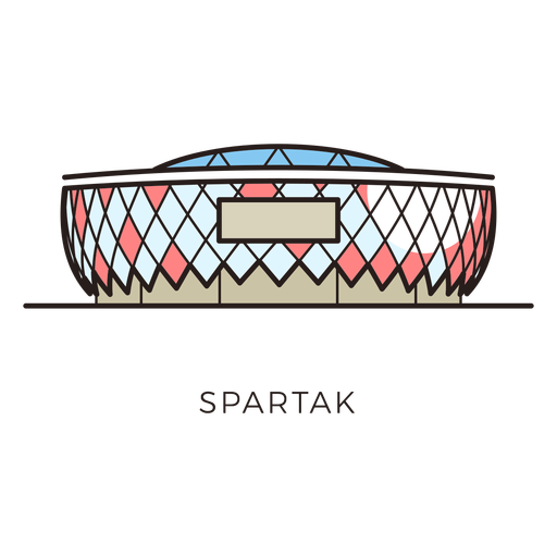 Spartak Moscow Football Stadium Logo